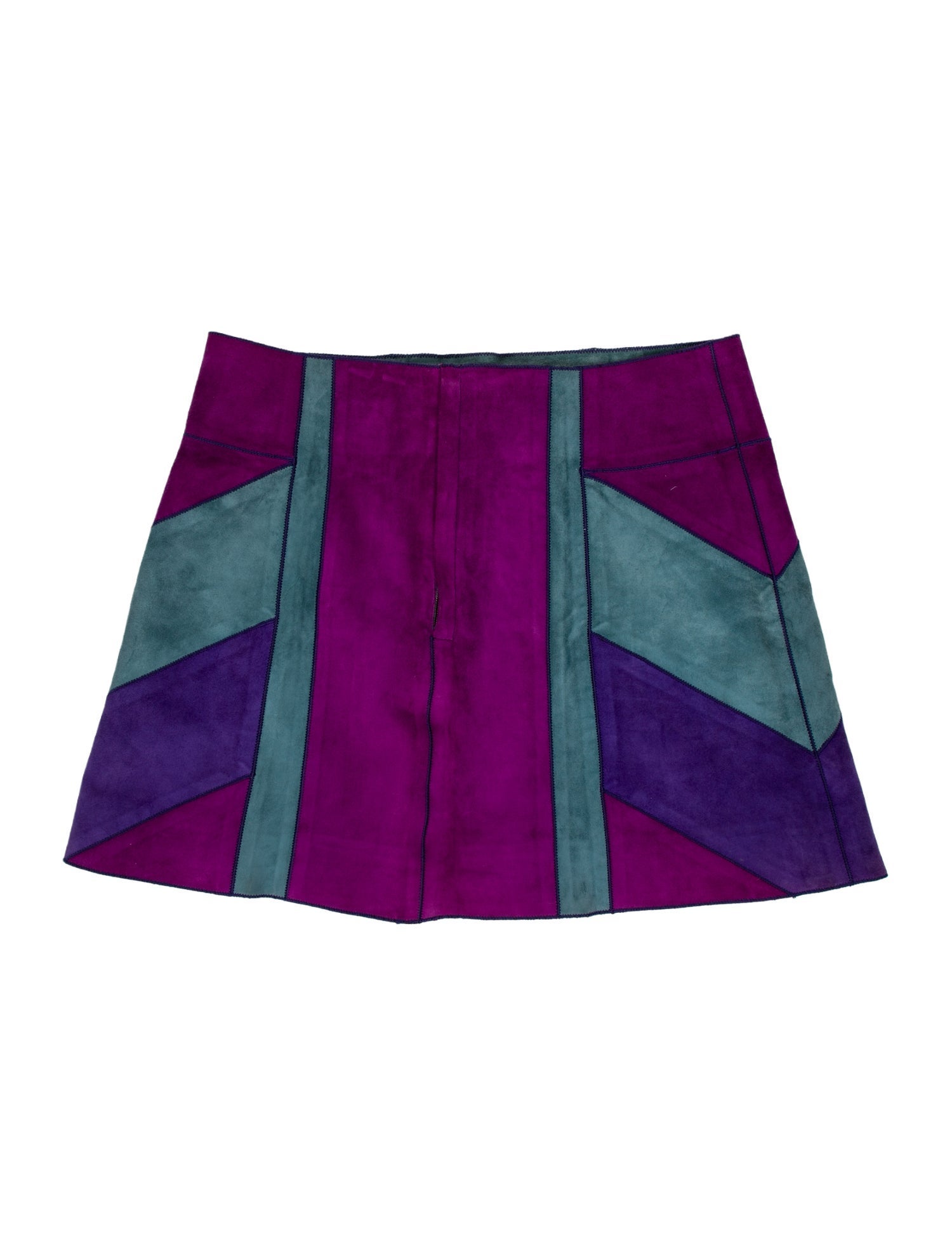 Louis Vuitton Suede Mini Skirt