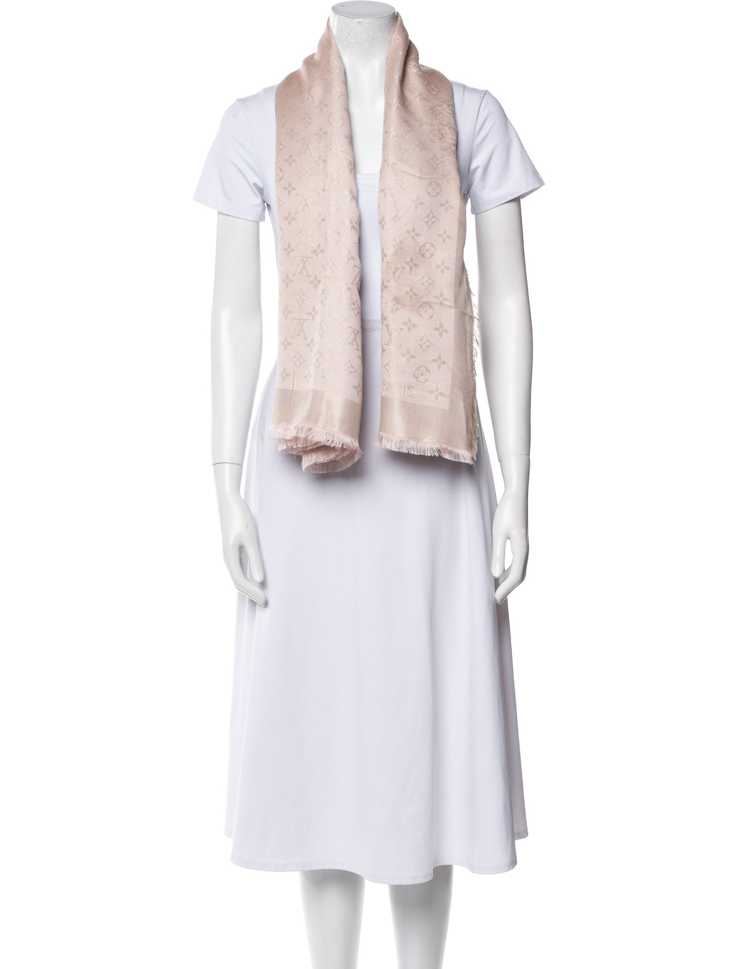 Louis Vuitton Silk Printed Scarf