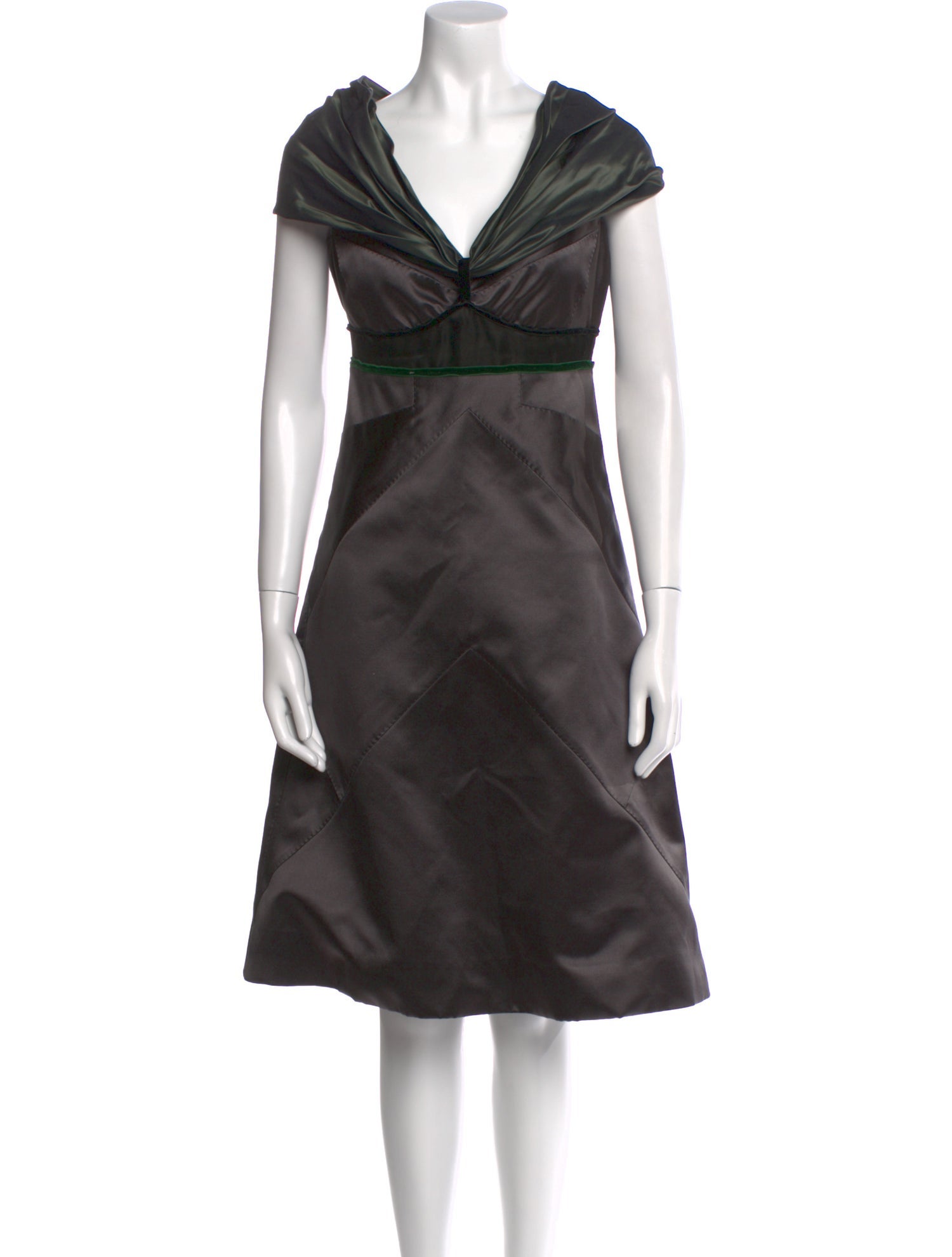 Louis Vuitton Vintage Knee-Length Dress