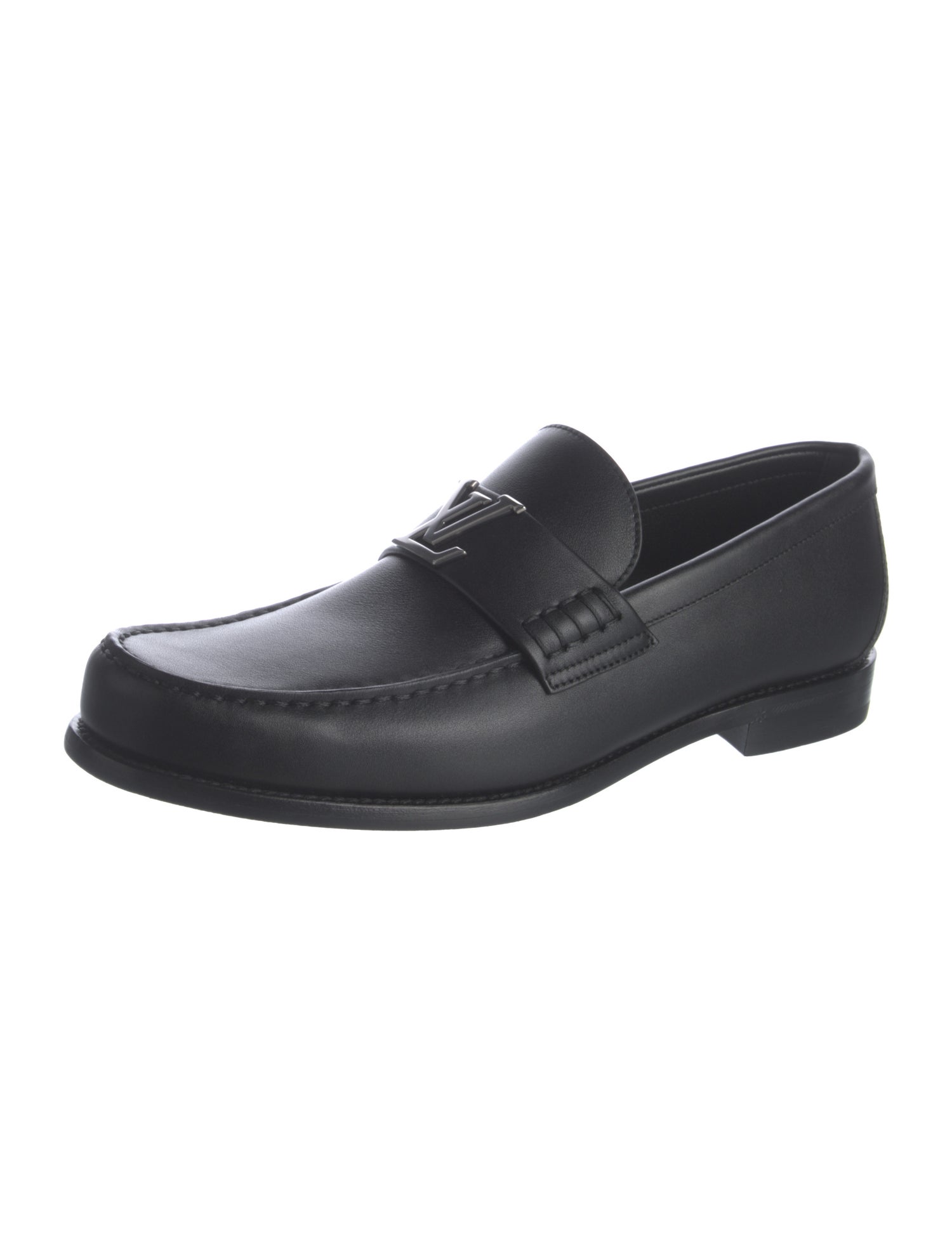 Louis Vuitton Leather Dress Loafers