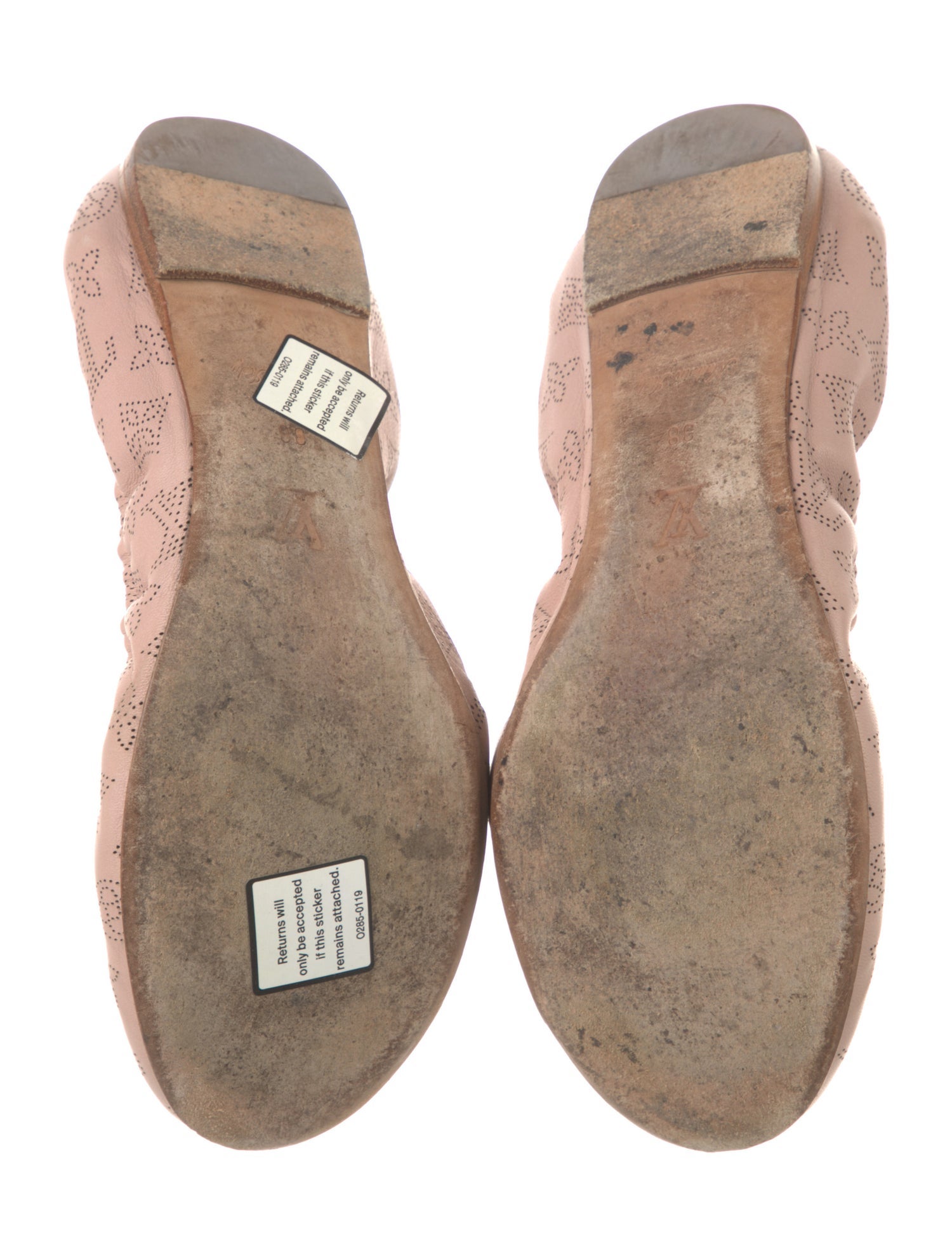 Louis Vuitton 2011 LV Monogram Ballet Flats