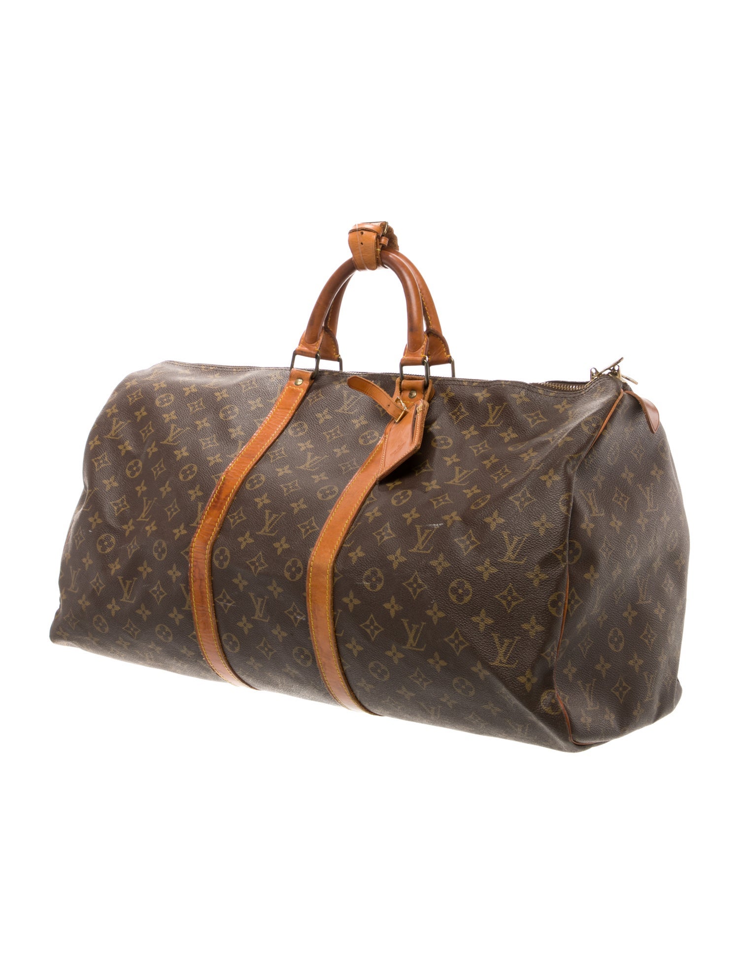 Louis Vuitton LV Monogram Keepall 55 Vintage