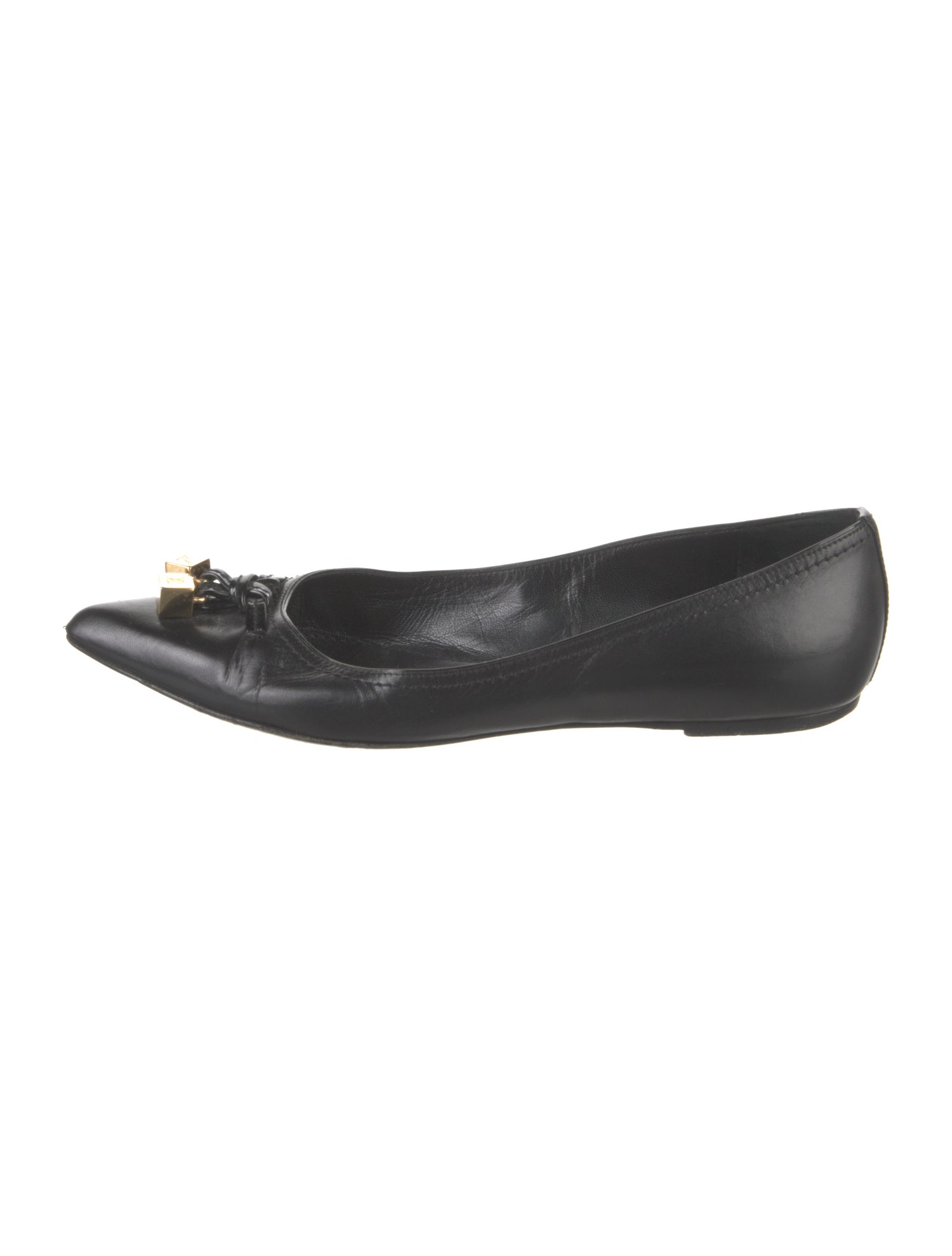 Louis Vuitton LV Monogram Leather Flats