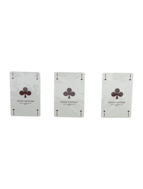 Louis Vuitton Set of 3 Jeu de Cartes Playing Cards