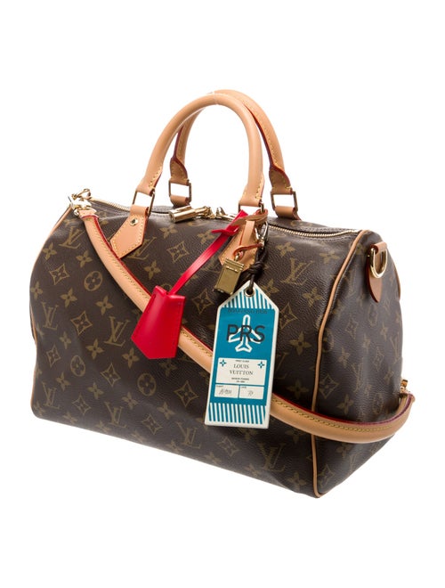 Louis Vuitton LV Monogram Speedy Soft Crafty 30
