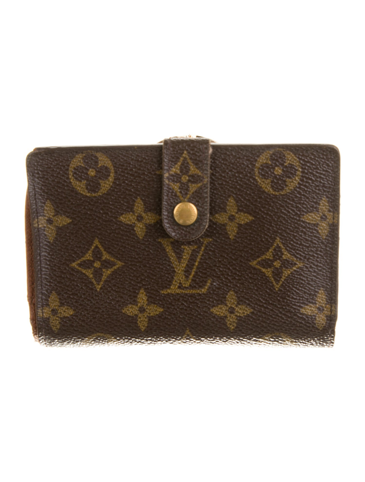 Louis Vuitton LV Monogram Coated Canvas French Purse