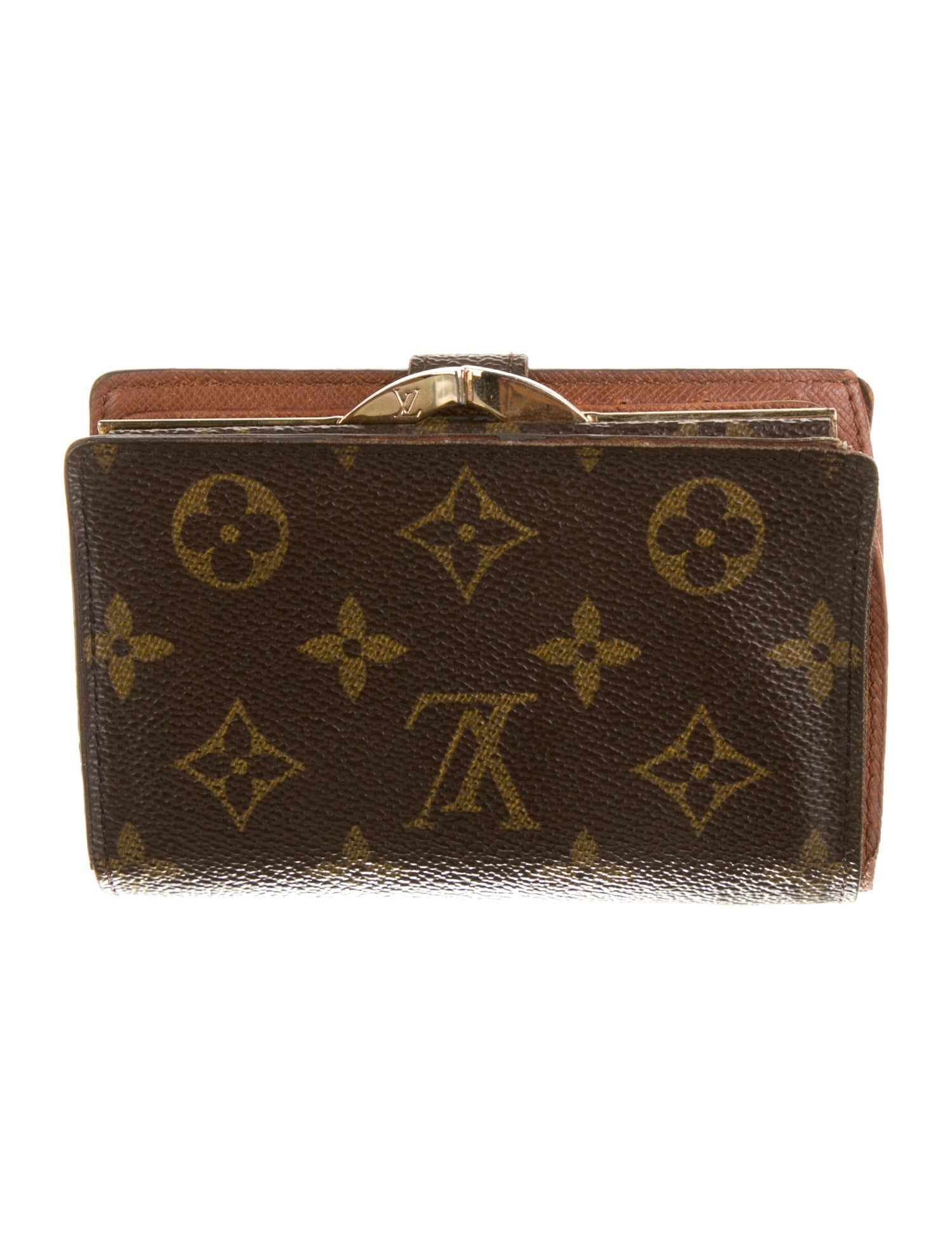 Louis Vuitton LV Monogram Coated Canvas French Purse