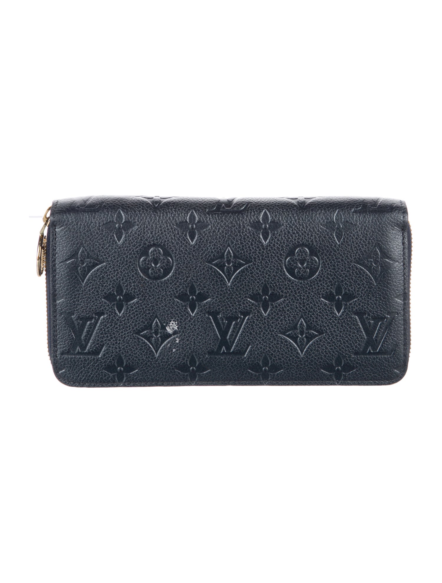Louis Vuitton LV Monogram Empreinte Leather Zippy Wallet