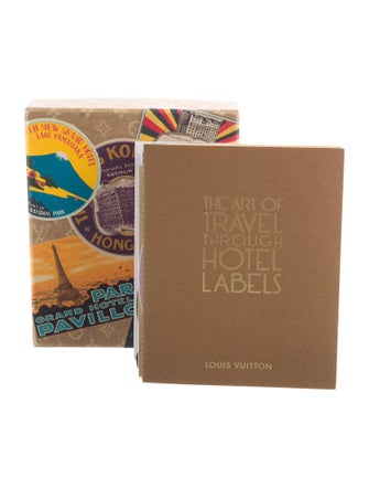 Louis Vuitton The Art of Travel Through Hotel Labels Postcards Set