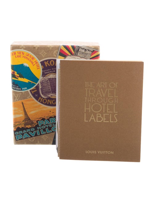 Louis Vuitton The Art of Travel Through Hotel Labels Postcards Set