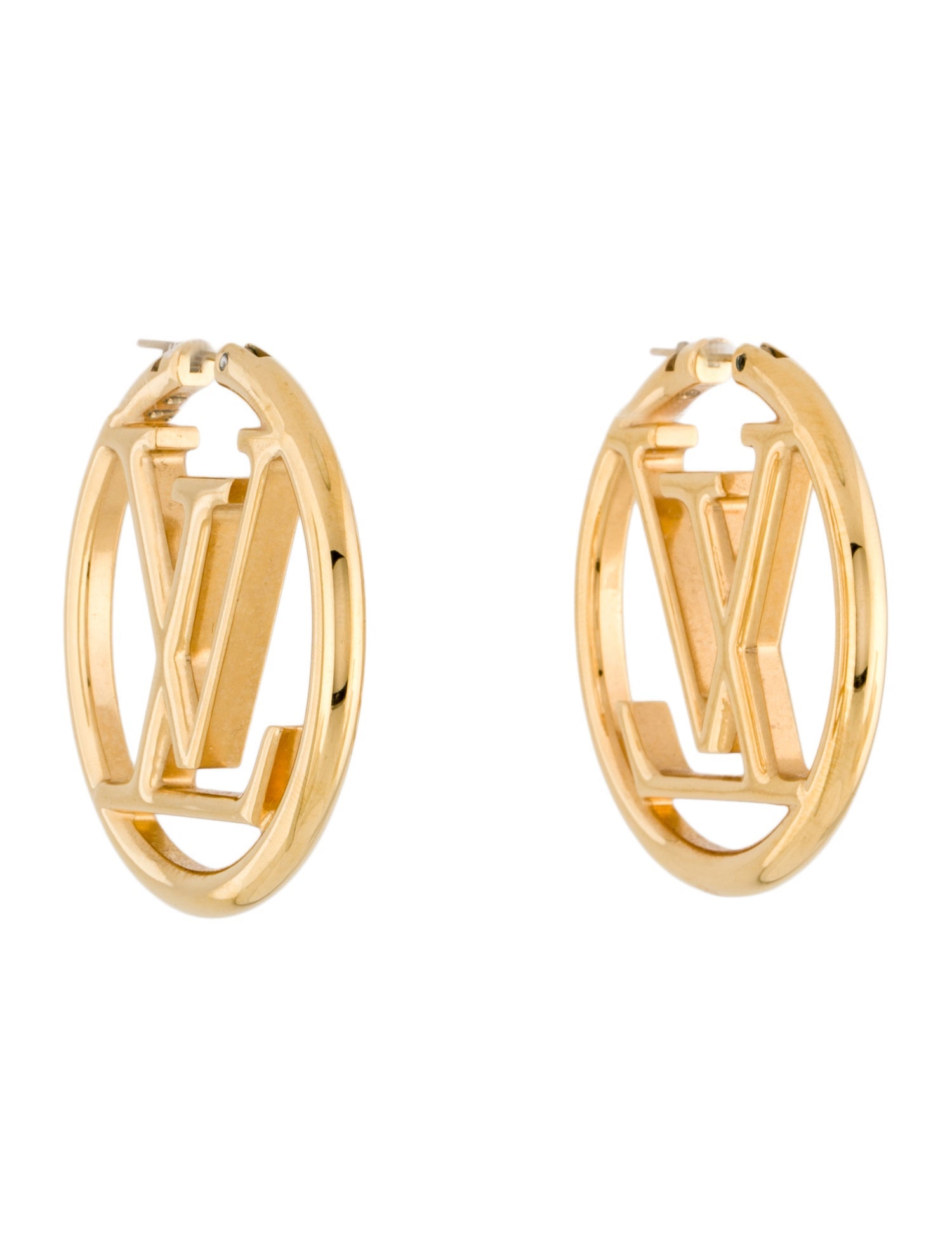 Louis Vuitton Louise Hoop GM Earrings