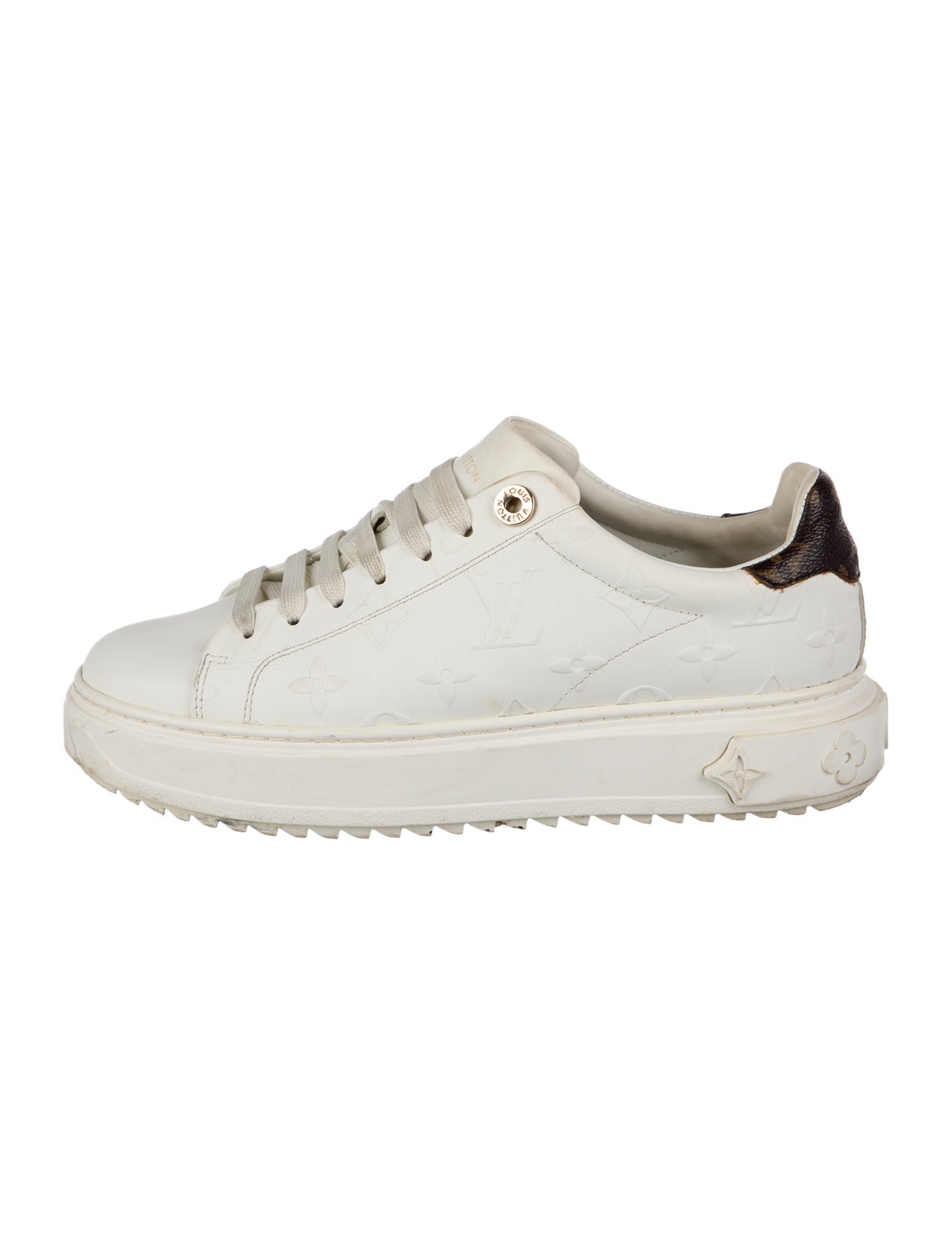 Louis Vuitton LV Monogram Leather Sneakers