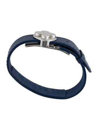 Louis Vuitton Leather Wish Monogram Bracelet