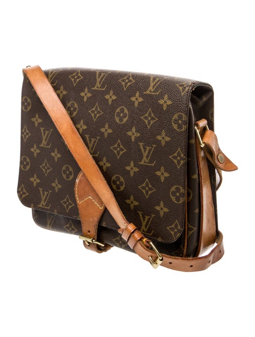 Louis Vuitton LV Monogram Cartouchière MM Vintage