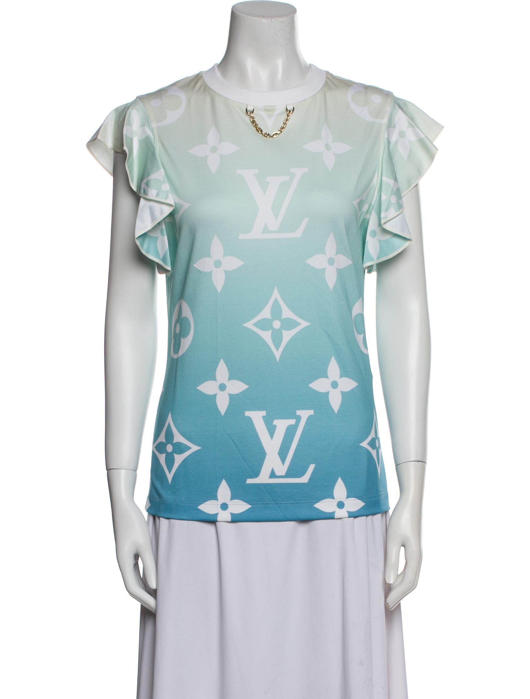 Louis Vuitton 2021 Printed Top