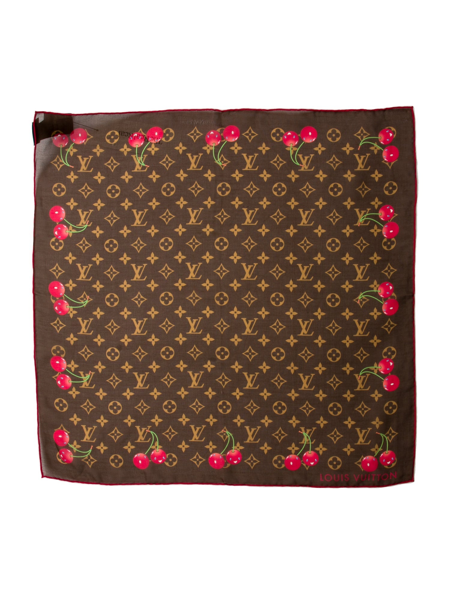 Louis Vuitton x Takashi Murakami Cerises 2025 Bandana
