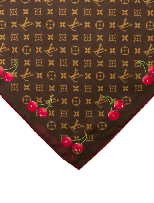 Louis Vuitton x Takashi Murakami Cerises 2025 Bandana