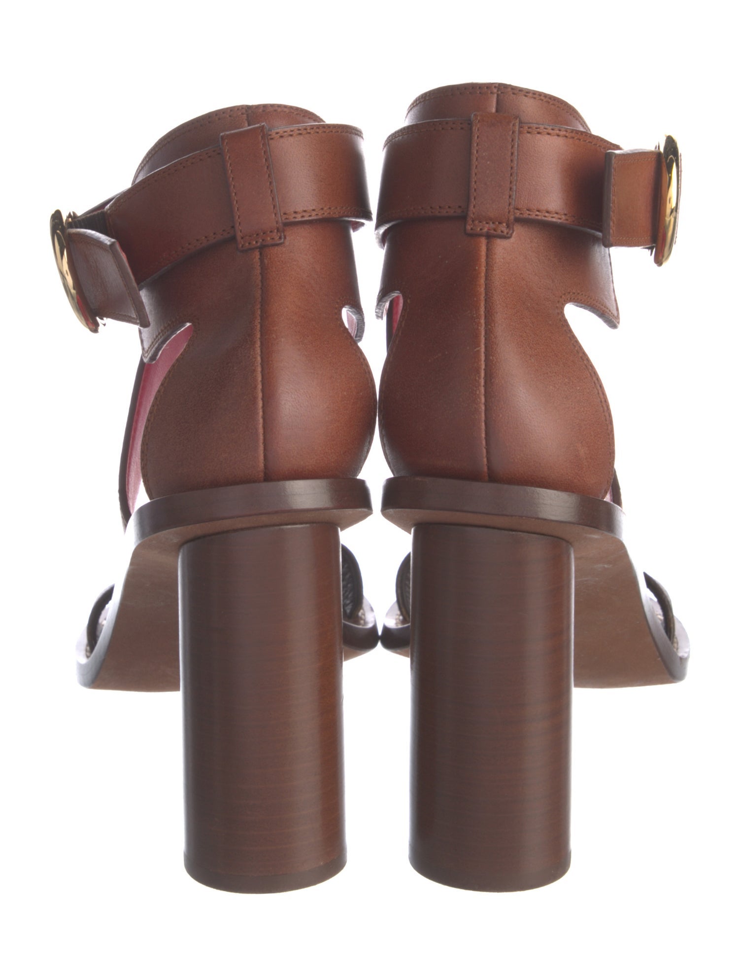 Louis Vuitton LV Monogram Leather Sandals