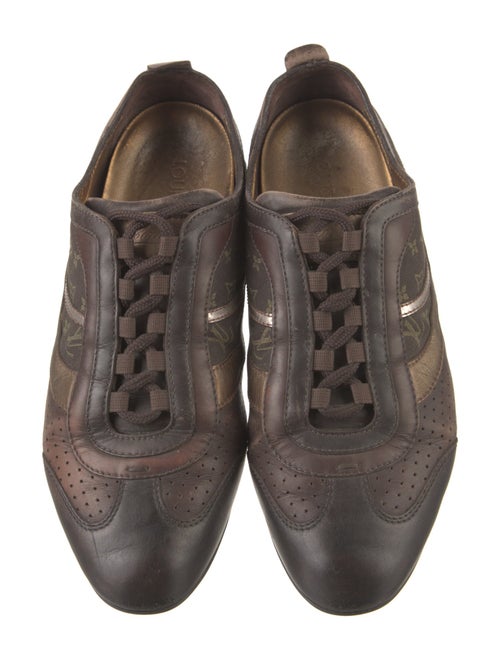 Louis Vuitton LV Monogram Leather Sneakers