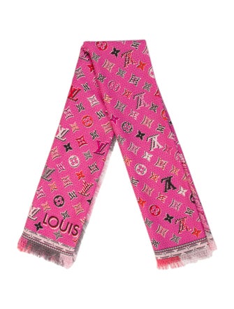 Louis Vuitton Wool Printed Scarf