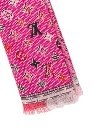 Louis Vuitton Wool Printed Scarf