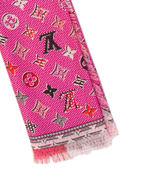Louis Vuitton Wool Printed Scarf