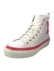 Louis Vuitton Leather Embroidered Accent Sneakers