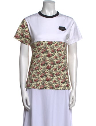 Louis Vuitton 2019 Floral Print T-Shirt