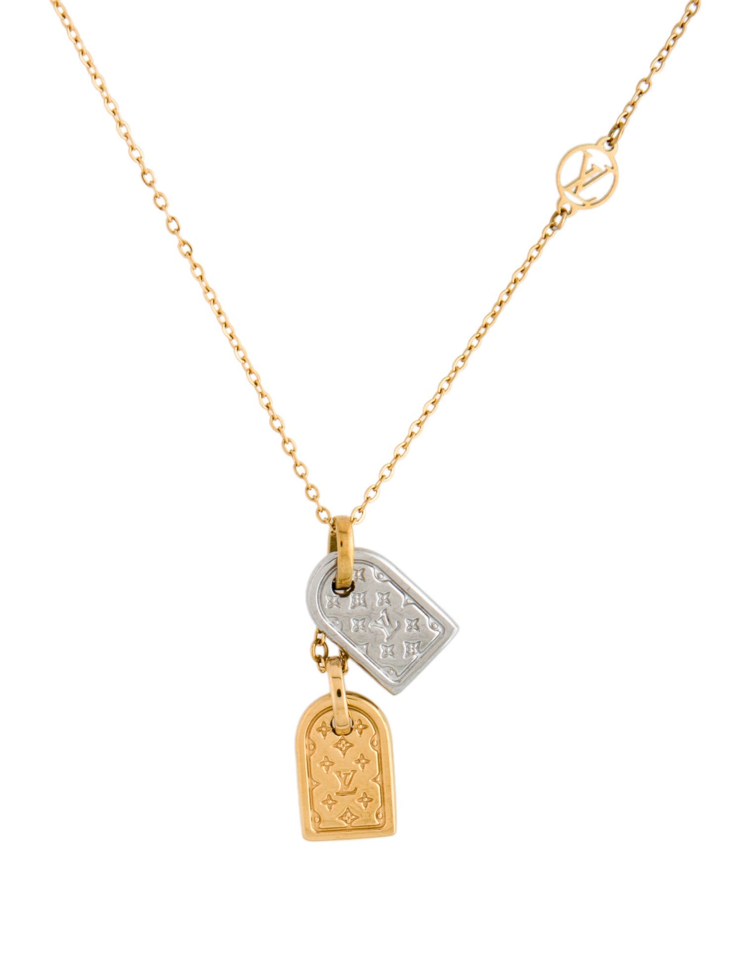 Louis Vuitton Nanogram Pendant Necklace