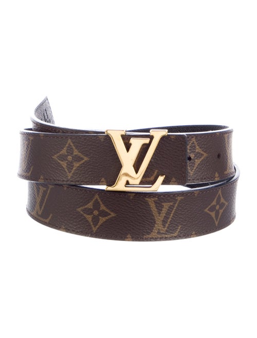 Louis Vuitton LV Initiales 30MM Reversible Monogram Belt Monogram Pattern Belt Kit
