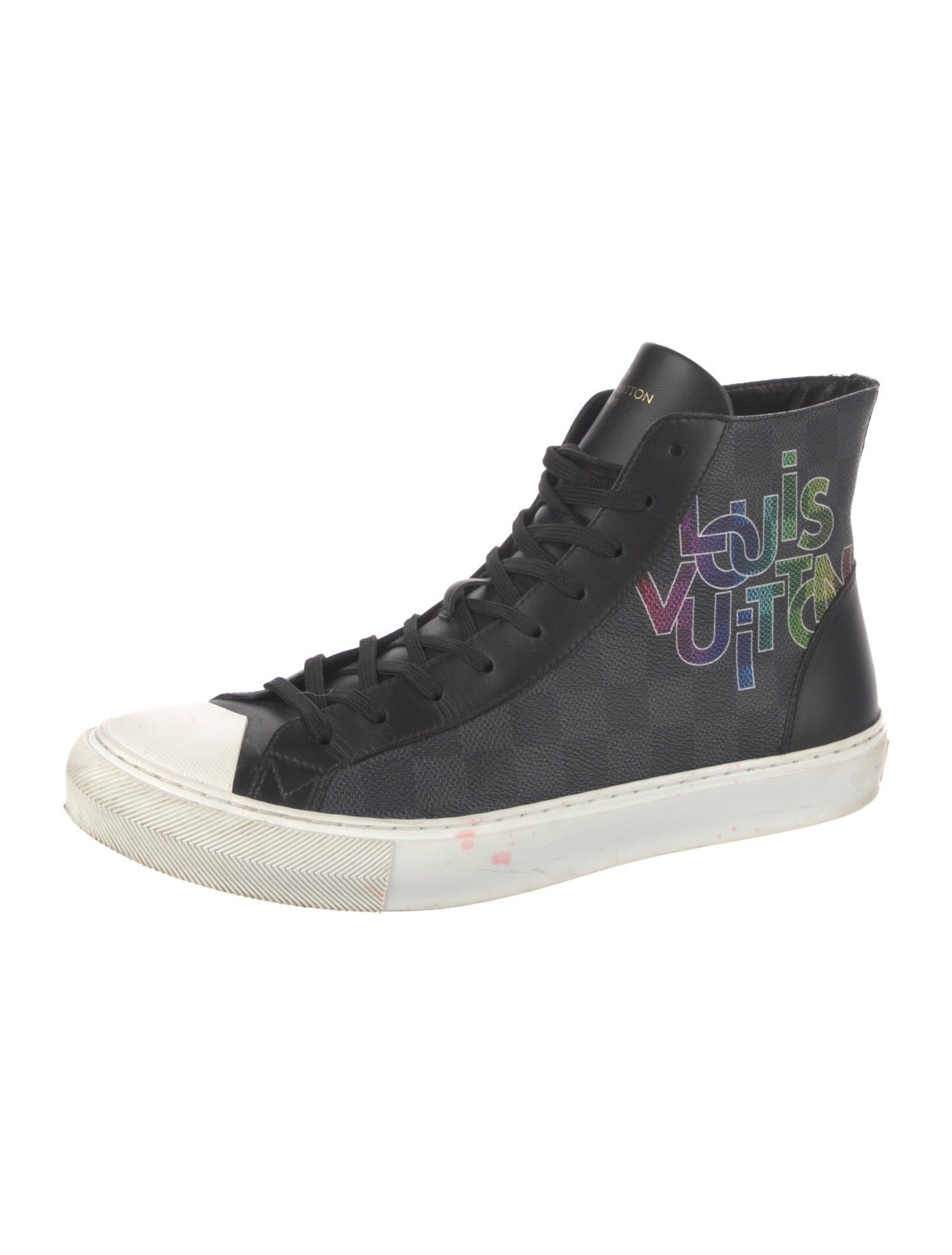 Louis Vuitton Damier Graphite Pattern Sneakers