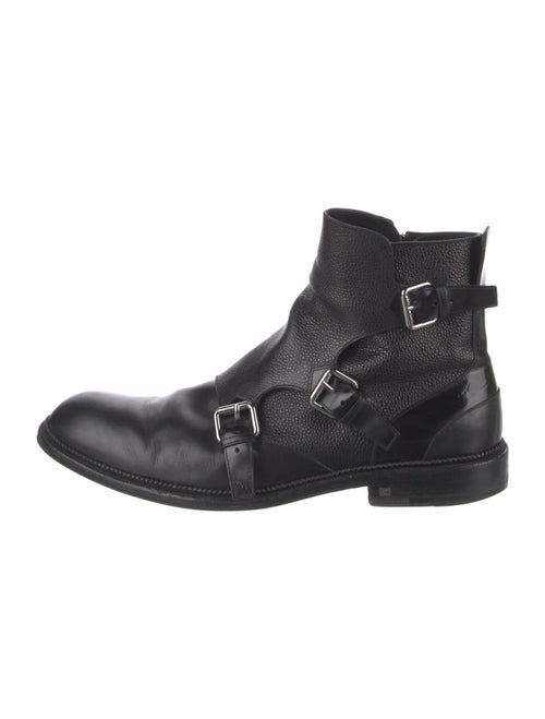 Louis Vuitton Leather Moto Boots