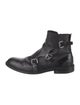 Louis Vuitton Leather Moto Boots
