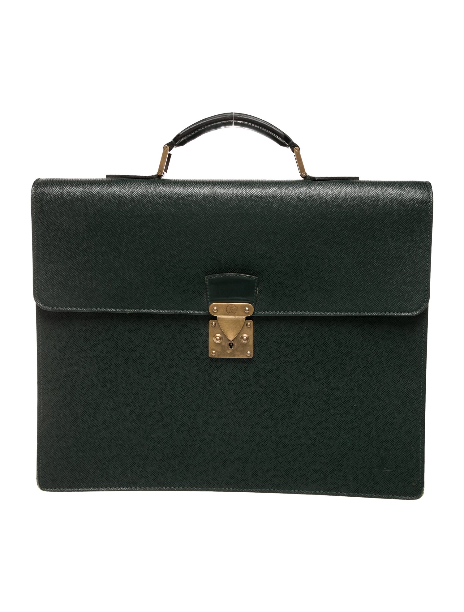 Louis Vuitton Taiga Leather Serviette Kourad Vintage