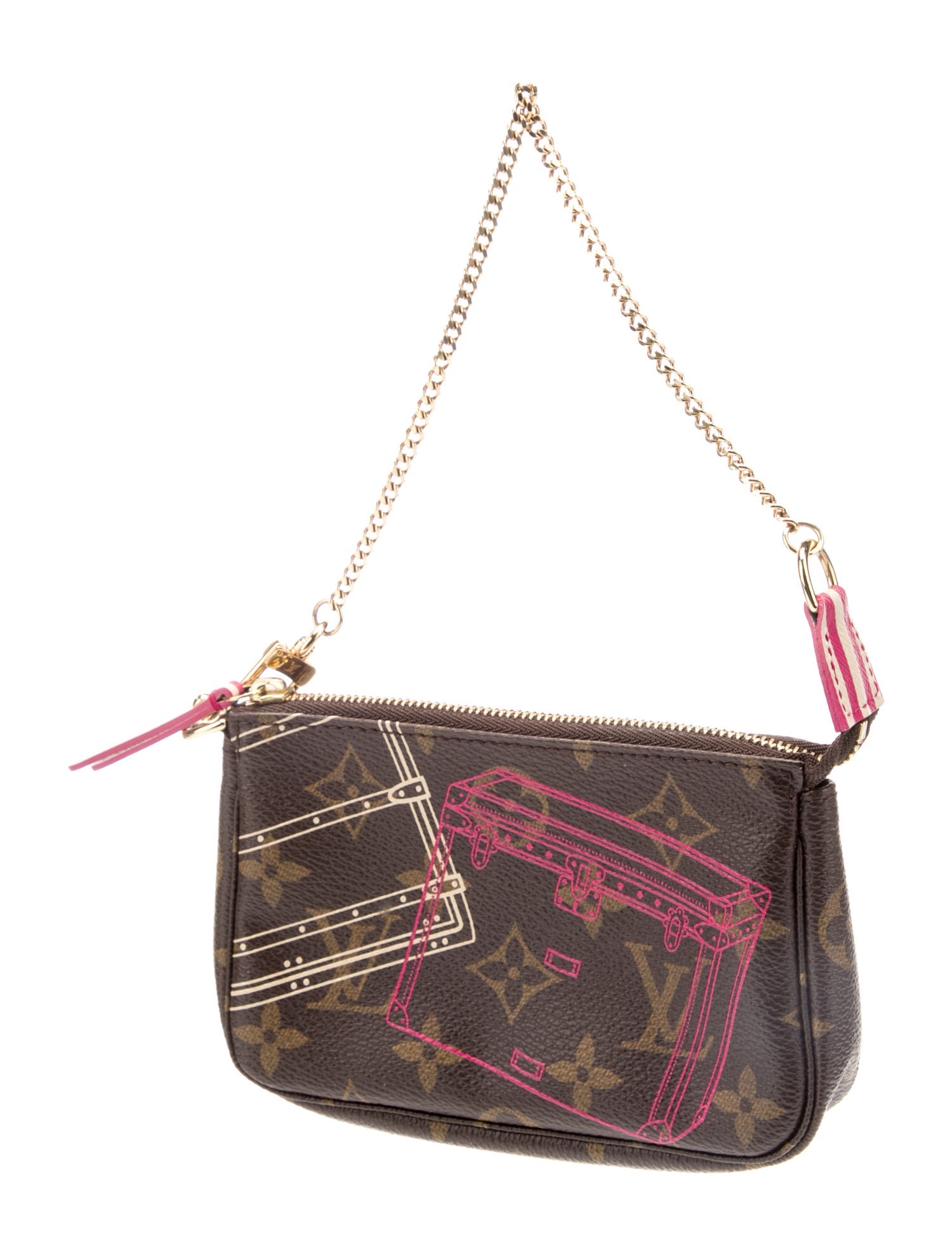 Louis Vuitton LV Monogram Pochette Accessoires Mini