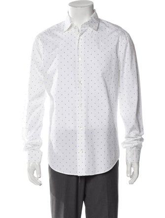 Louis Vuitton 2015 Polka Dot Print Shirt