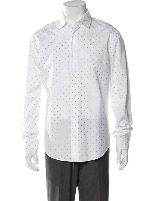 Louis Vuitton 2015 Polka Dot Print Shirt