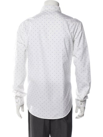Louis Vuitton 2015 Polka Dot Print Shirt