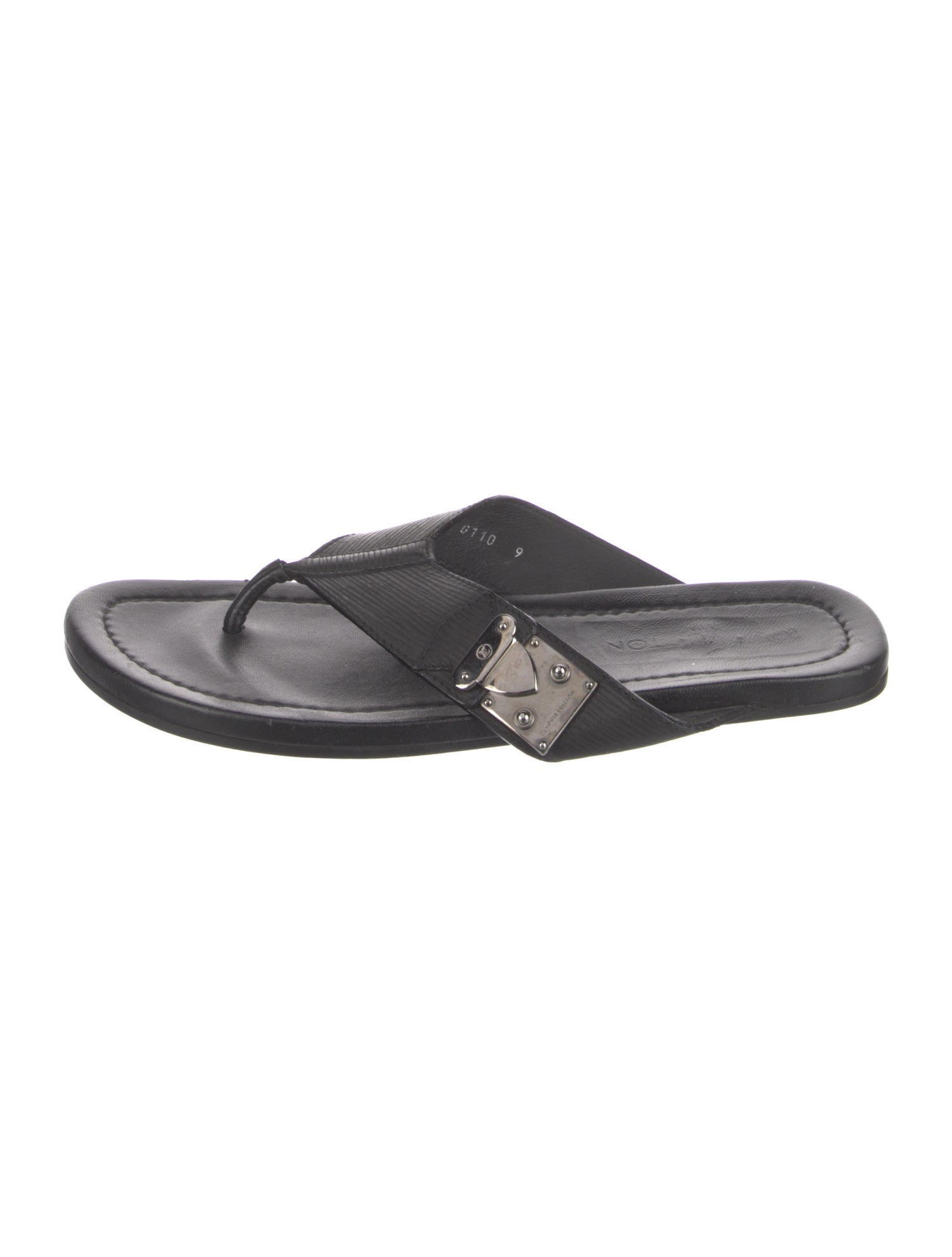 Louis Vuitton Leather Flip Flops
