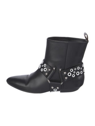 Louis Vuitton LV Monogram Leather Moto Boots