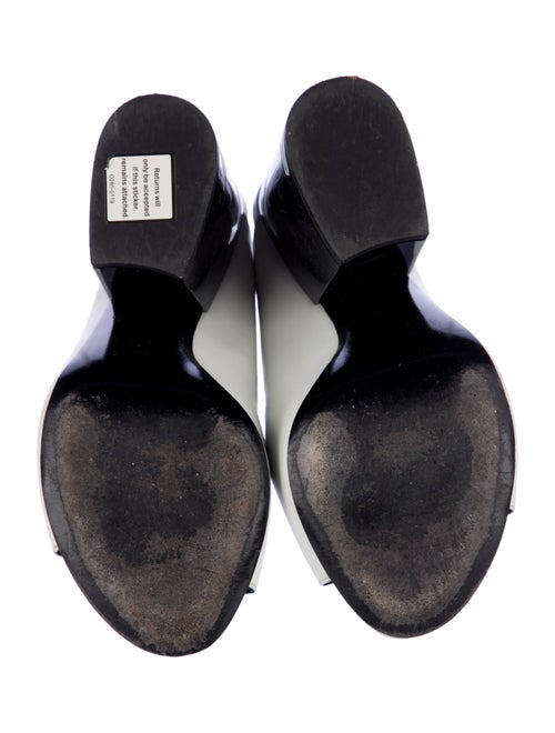 Louis Vuitton LV Monogram Leather Slides