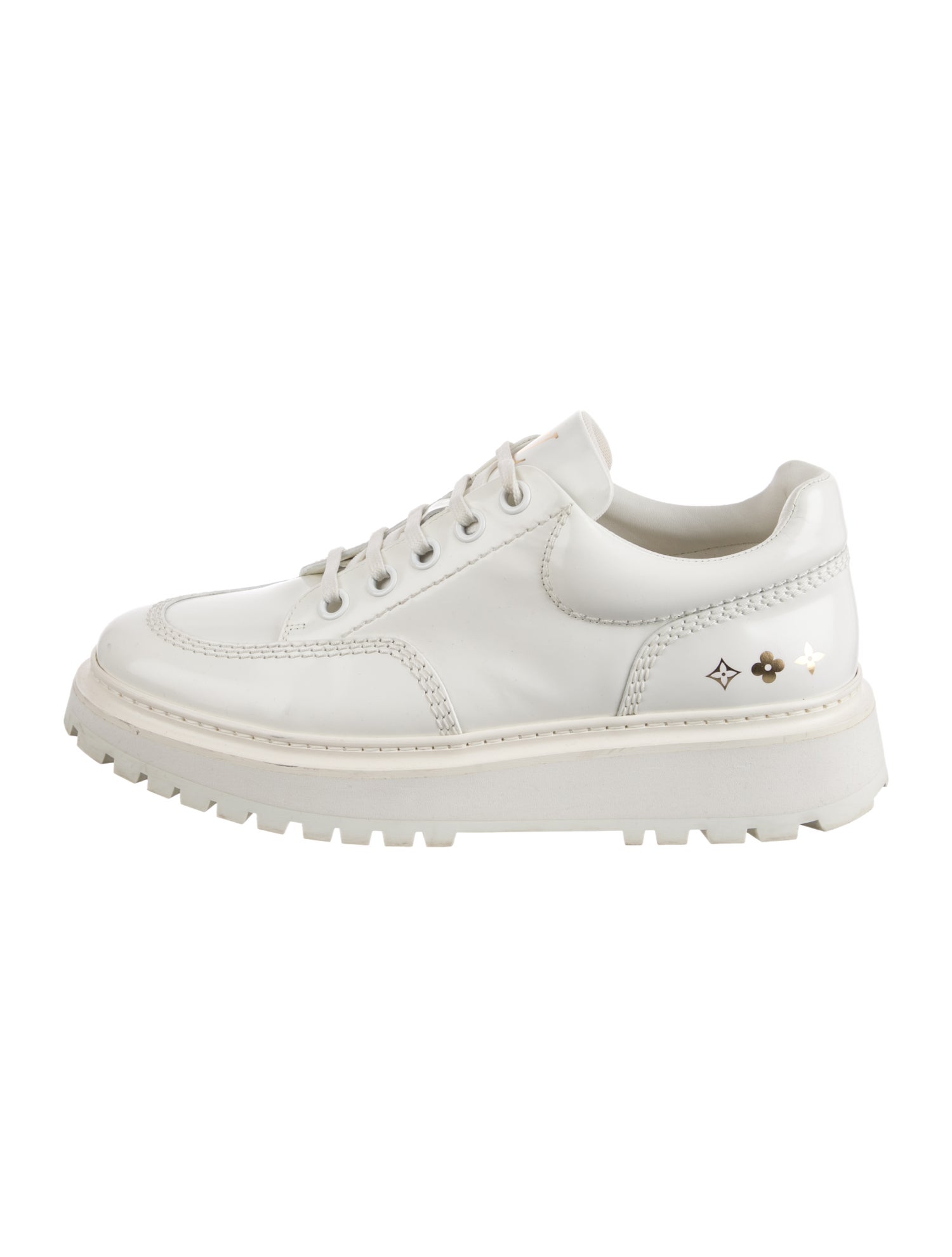 Louis Vuitton LV Monogram Leather Sneakers