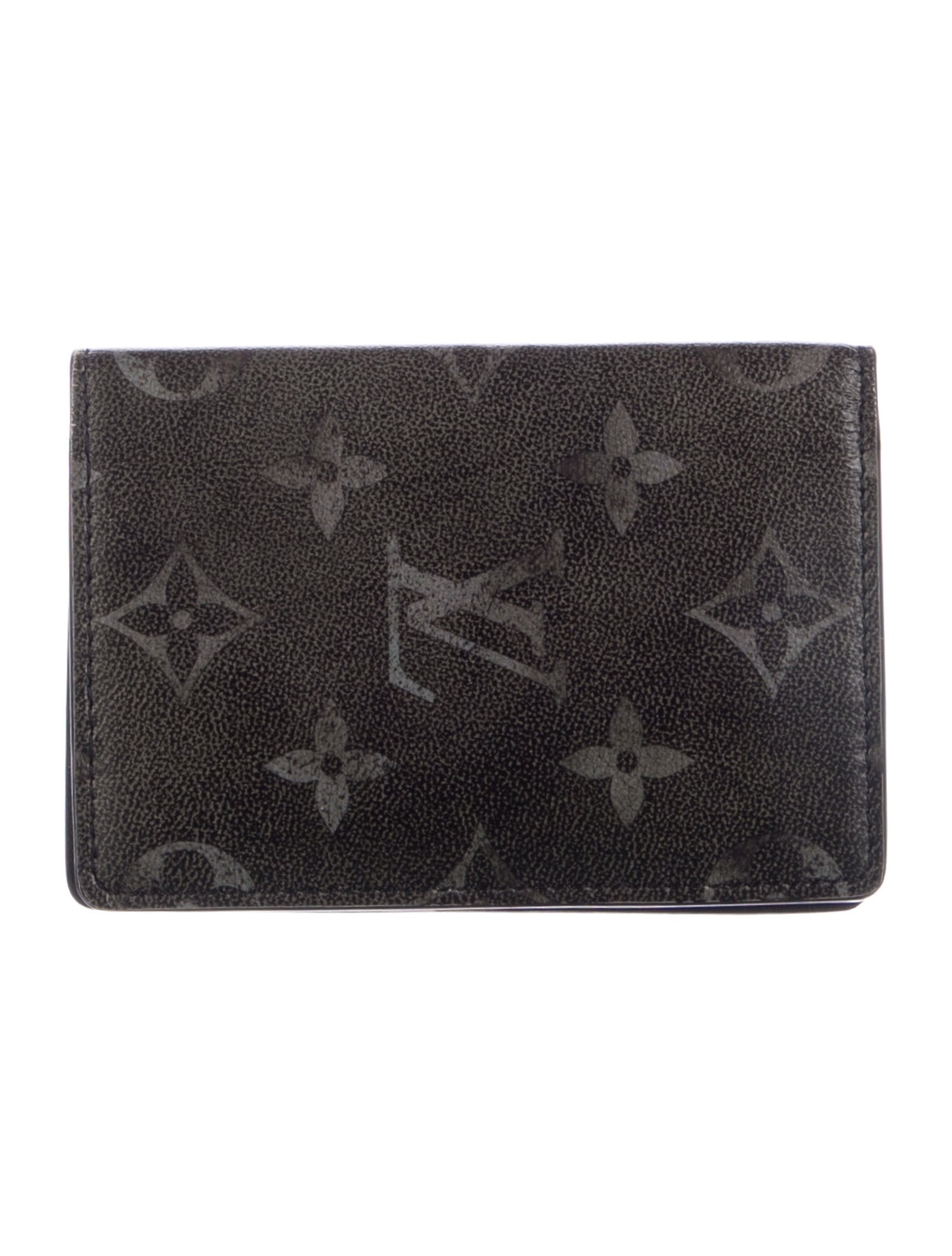 Louis Vuitton Monogram Pattern Leather Slender NM