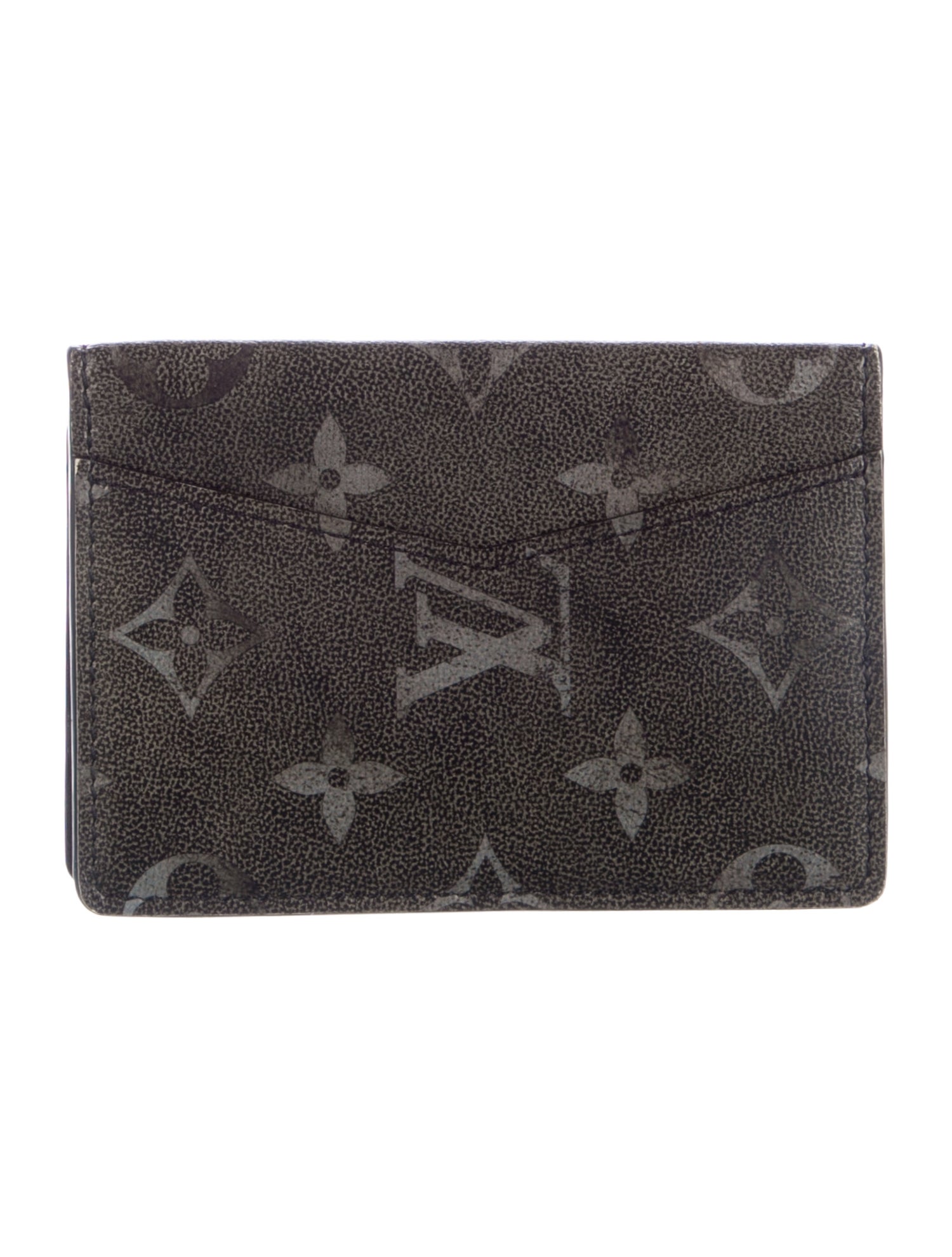 Louis Vuitton Monogram Pattern Leather Slender NM