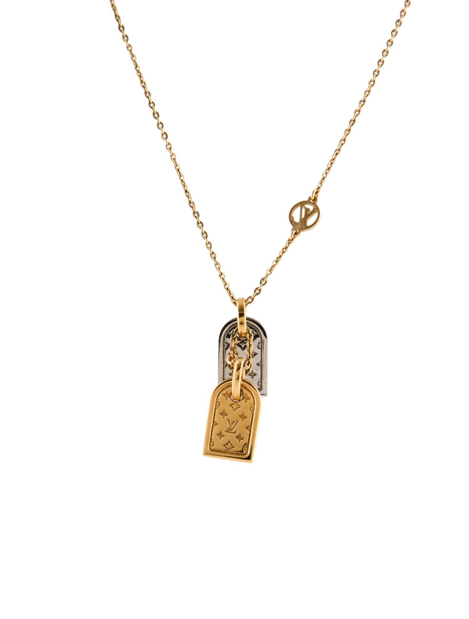 Louis Vuitton Nanogram Pendant Necklace