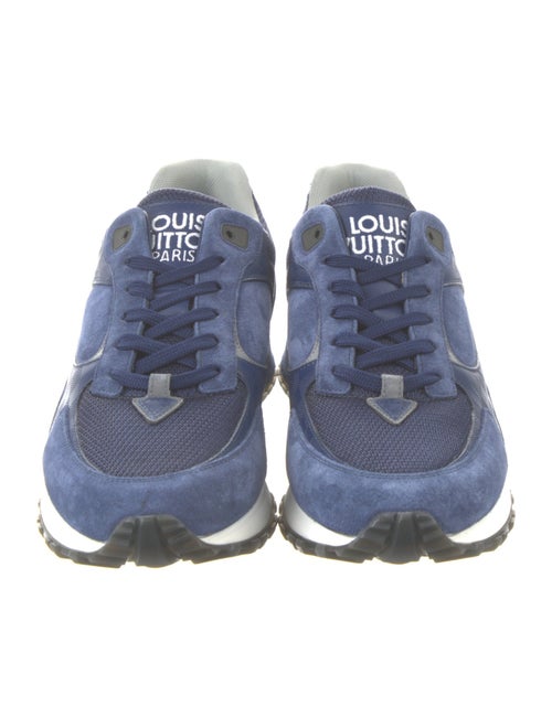 Louis Vuitton LV Monogram Suede Sneakers