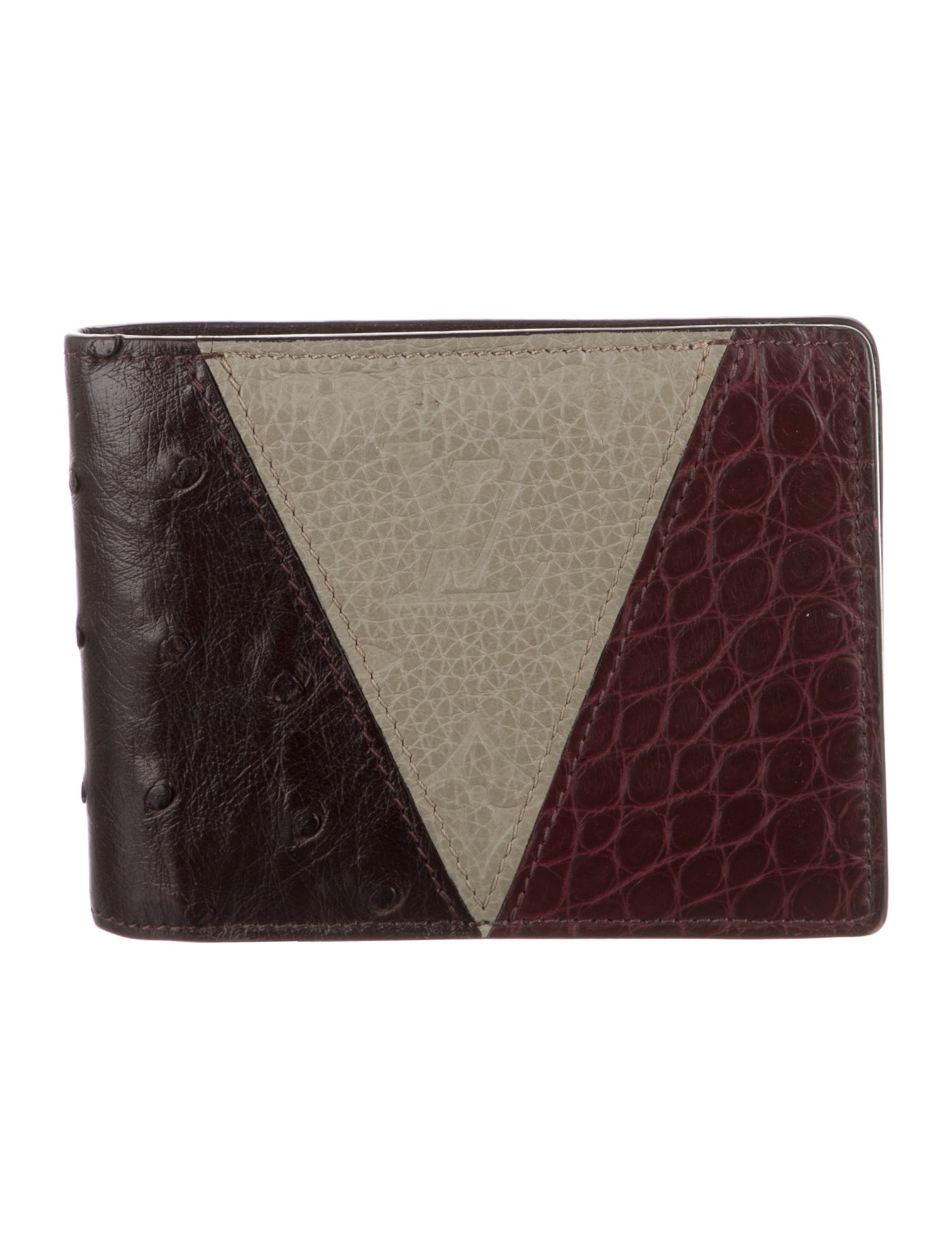 Louis Vuitton Ostrich Multiple Wallet