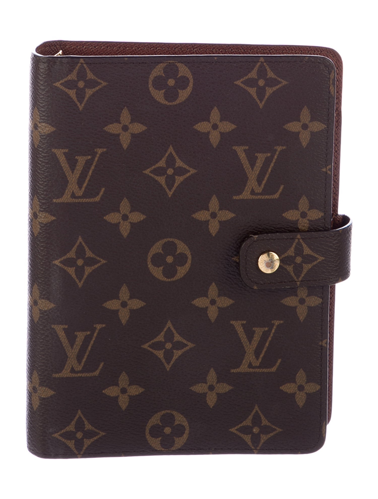 Louis Vuitton Monogram Medium Ring Agenda Cover
