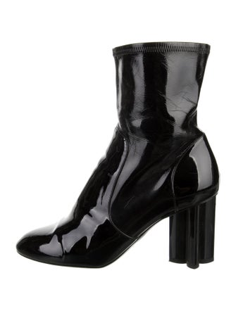 Louis Vuitton Patent Leather Sock Boots