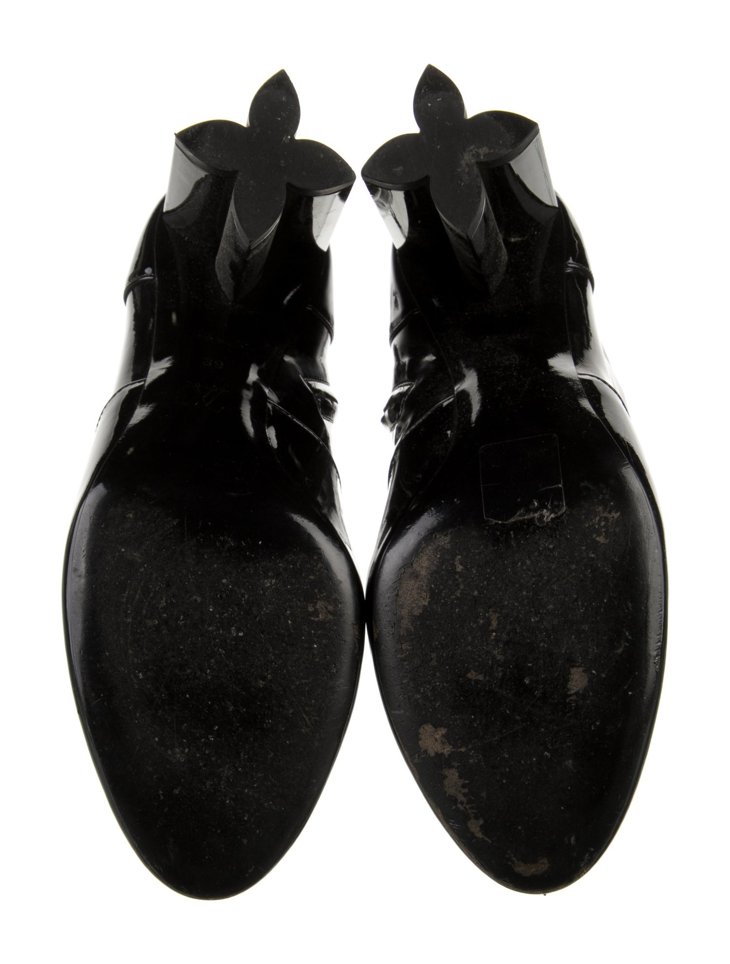 Louis Vuitton Patent Leather Sock Boots